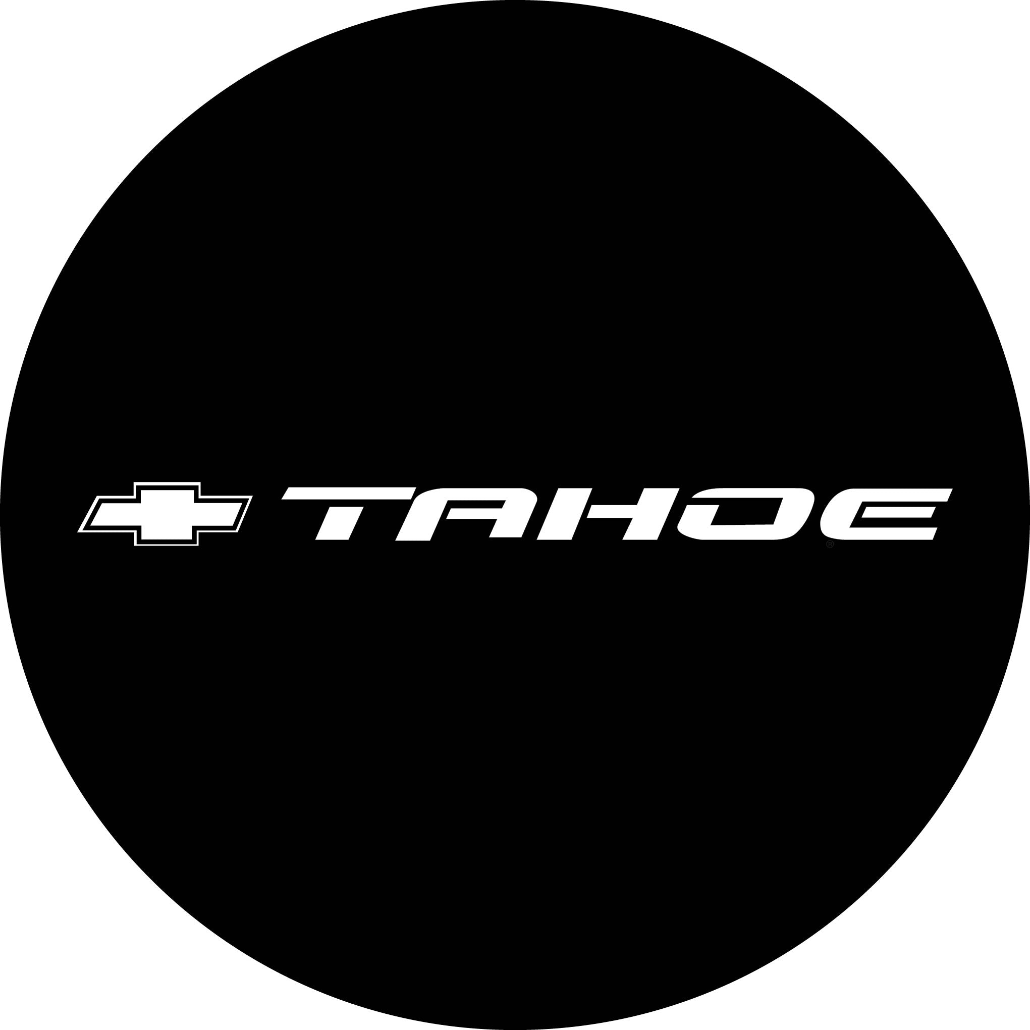 Tahoe Logo Spare Wheel Tire Cover